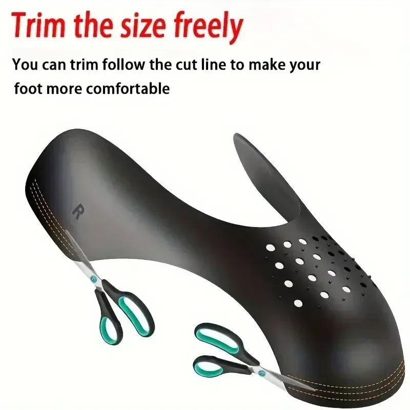 Crease Protector Toe - 4Pcs Anti Crease Shoe Protector For