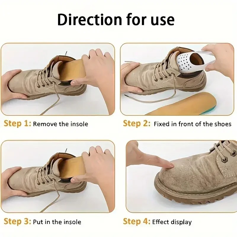 4Pcs Anti Crease Shoe Protecto - Crease Protector Toe recension och pris