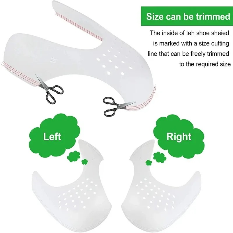 1 Pair Crease Protector Shoe A - Crease Protector Toe recension och pris