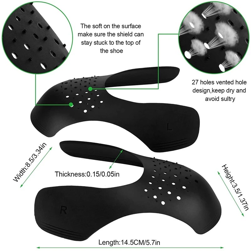 Shoe Crease Protector Anti-Cre - Crease Protector Toe recension och pris