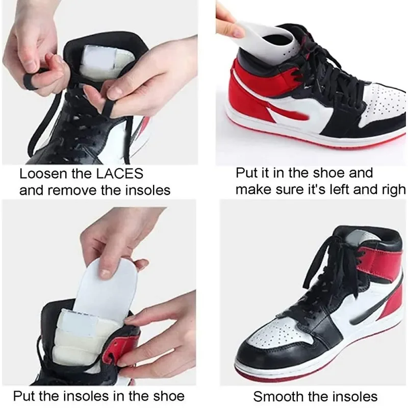 1pair New Shoe Care Sneaker An - Crease Protector Toe recension och pris