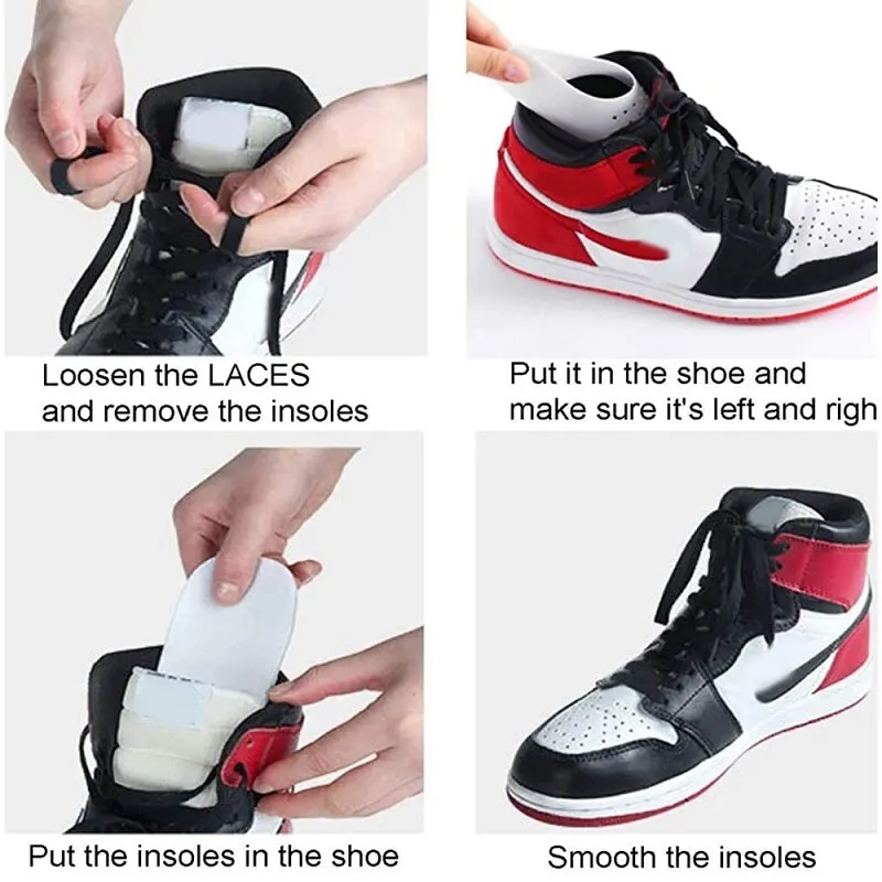 1 Pair New Shoe Care Sneaker A - Crease Protector Toe recension och pris
