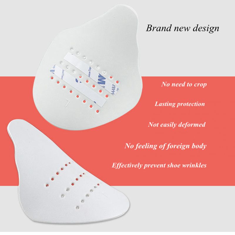 2Pcs Leather Shoe Toe Caps Sup - Crease Protector Toe recension och pris